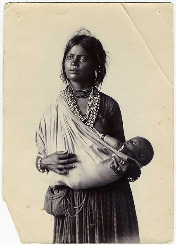 Indian Mother And Child