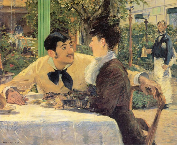 Chez le père Lathuille by Édouard Manet