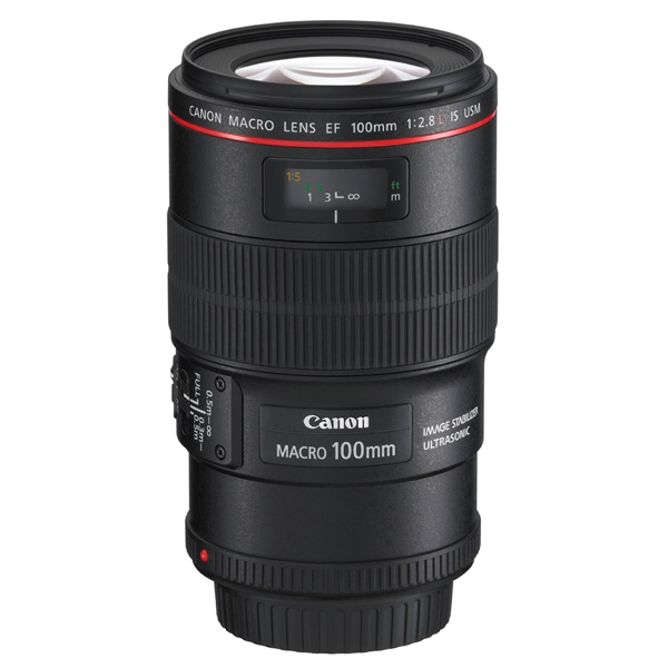 Canon EF 100mm f/2.8L IS USM Macro Lens untuk Canon SLR Kamera Digital