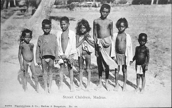 Street Children - Madras (Chennai)