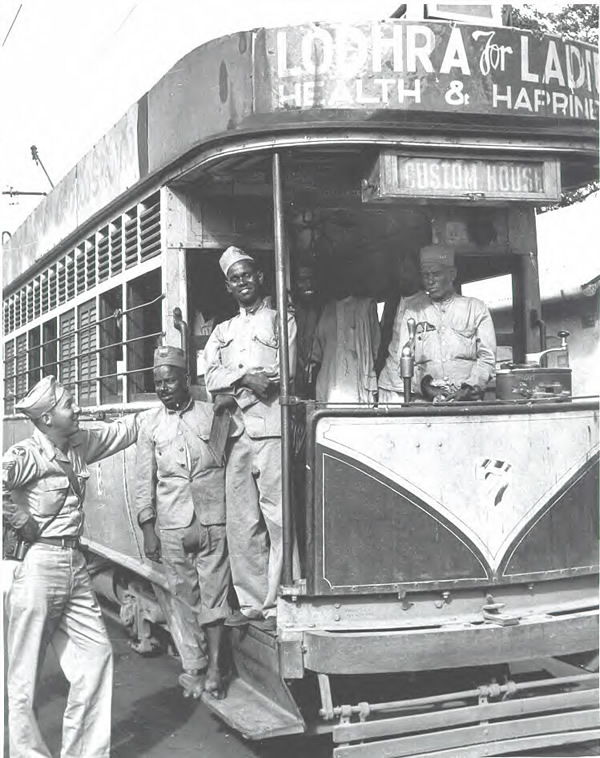 Tram to Custom House - Madras (Chennai)