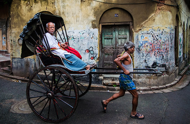 Rickshaw - Kolkata, India