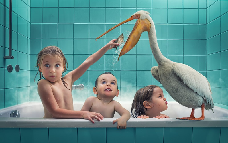baby photo manipulation