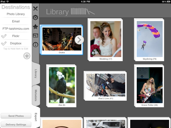 Filterstorm Pro - Useful Photography Apps for iPad