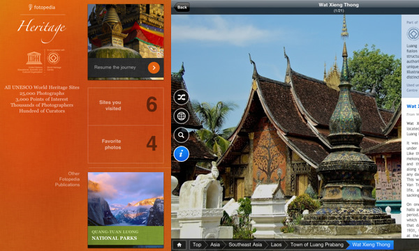 Fotopedia Heritage - Useful Photography Apps for iPad