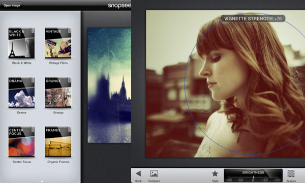 Snapspeed for iPad - Useful Photography Apps for iPad