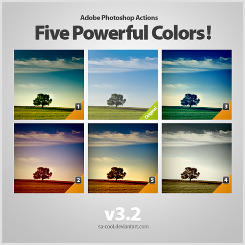 Five Powerful Colors