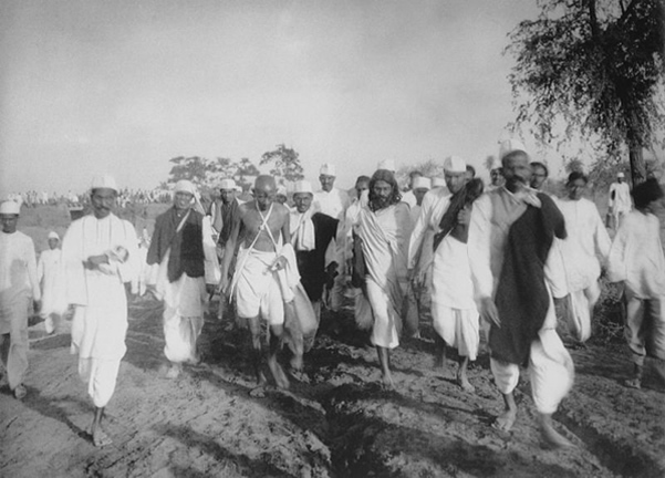 The Salt  March- Mahatma Gandhi