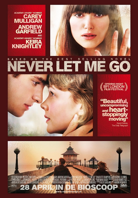Never Let Me Go - Movie Posters with Romantic Photography
