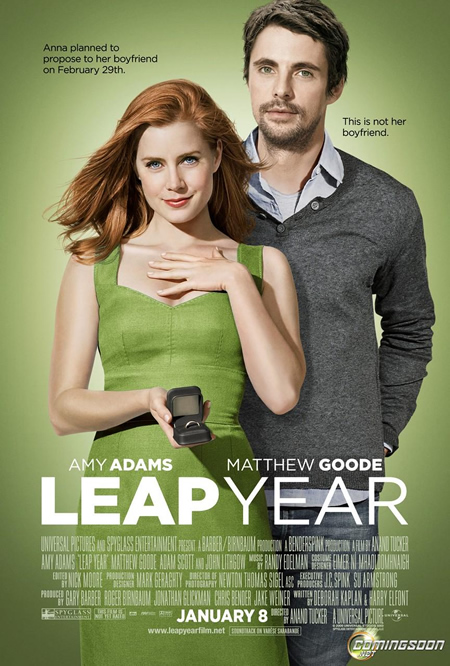 Leap Year - Movie Posters with Romantic Photography