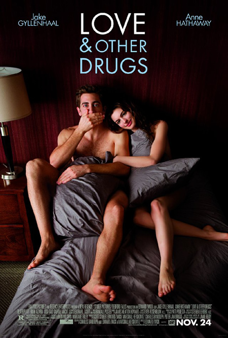 Love and Other Drugs - Movie Posters with Romantic Photography