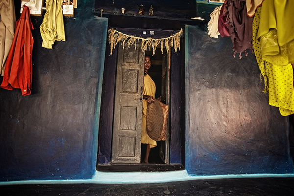 Paroja tribal house, Orissa, India