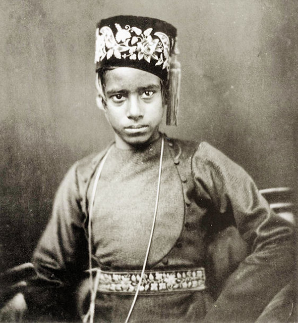 Boy from the caste of scribes - Bengal, c1856