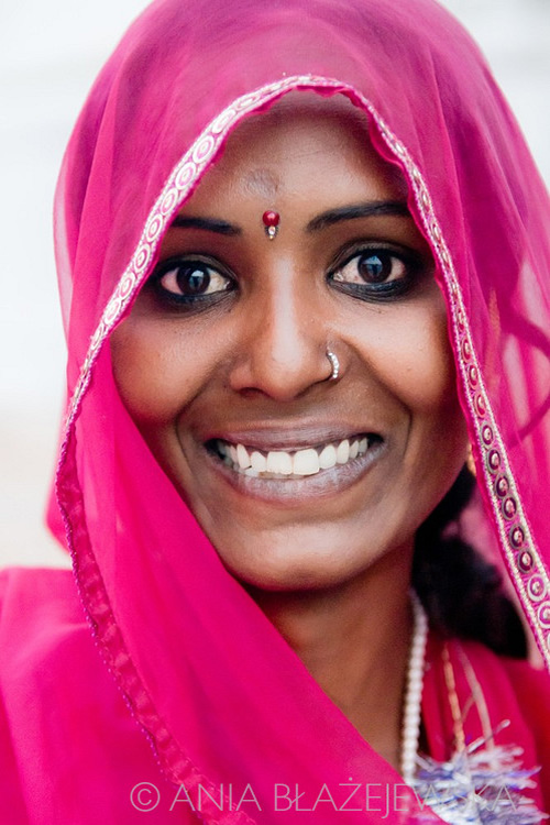A portrait of a beautiful girl - Pushkar, India