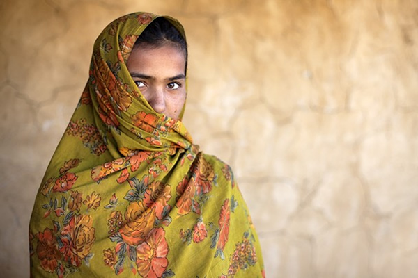Woman in Rajasthan, India