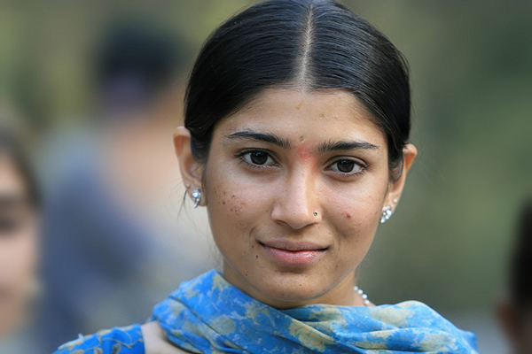 An Indian Girl - Gujarat, India