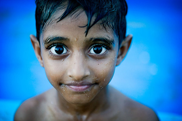 Big wet eyes - Chennai, India