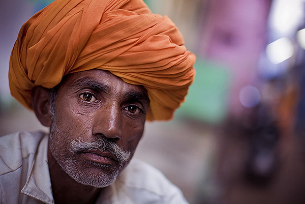Orange Turban-Rajasthan-India