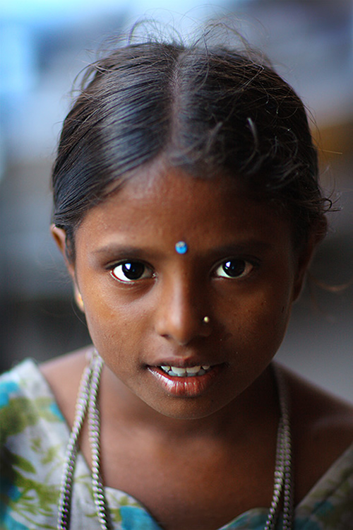 Young girl in Jaipur, India