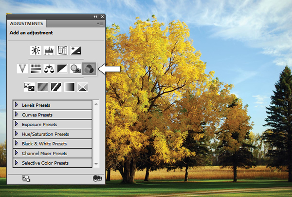 Creating an Infrared Photo Effect in Photoshop CS5