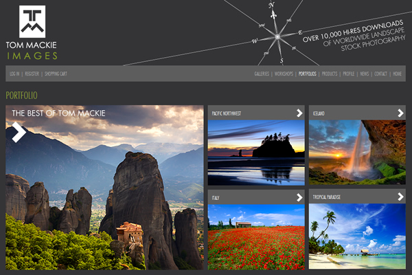 Landscape Photographers - A Collection of Portfolio Websites ...