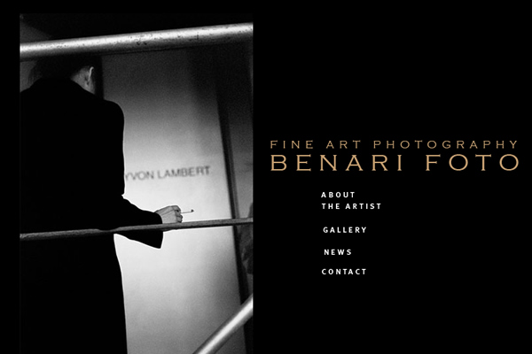 Michael Benari - Fine Art Photographers websites
