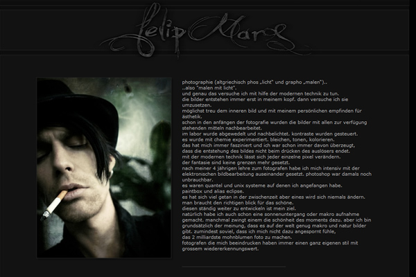 Felip Mars - Fine Art Photographers websites