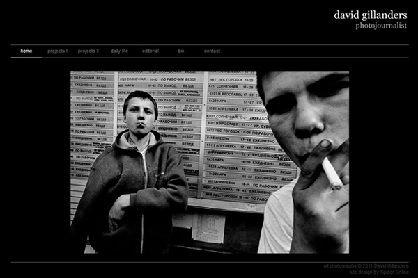 David Gillanders - Documentary Photography Websites