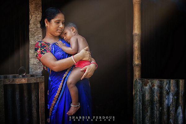 Mother and Child - Tatipara, Tangail, Bangladesh
