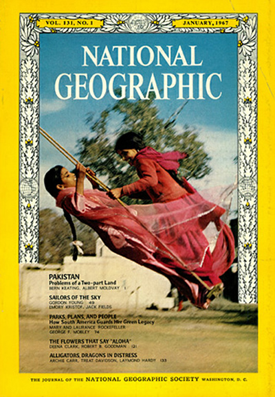 The Best of National Geographic Magazine Covers - January 1967 - Dressed for Eid al-Fitr festivities 