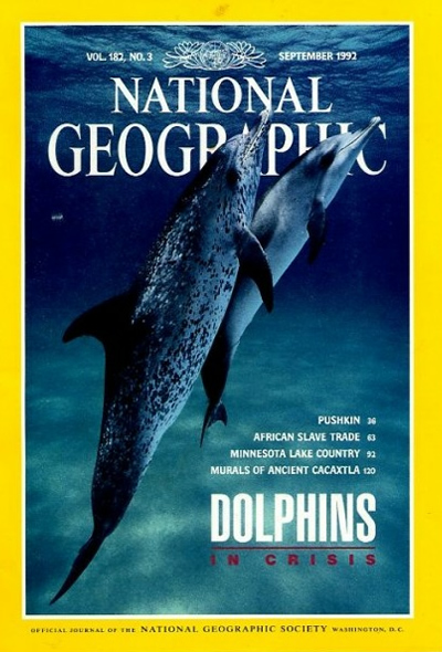 The Best of National Geographic Magazine Covers  - September 1992—Dolphins in Crisis
