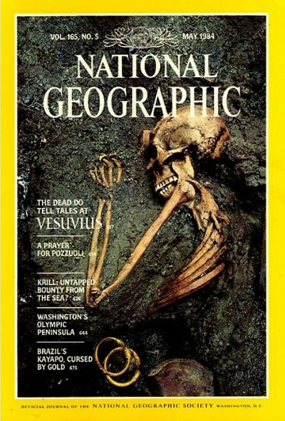 The Best of National Geographic Magazine Covers  - May 1984—New Discoveries at Pompeii and Herculaneum