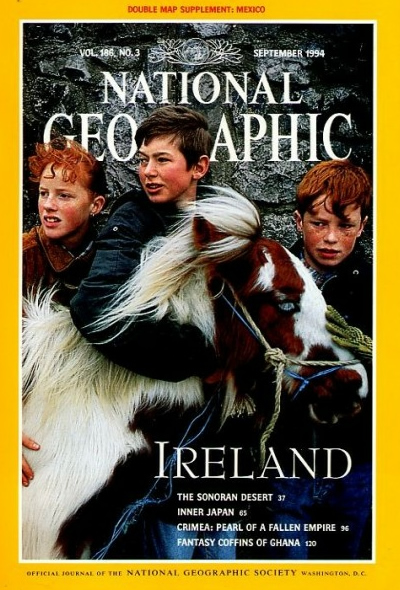 The Best of National Geographic Magazine Covers  - September 1994 - Ireland