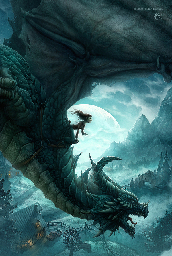 The Dragons of Ordinary Farm - 25 Truly Amazing Digital Paintings