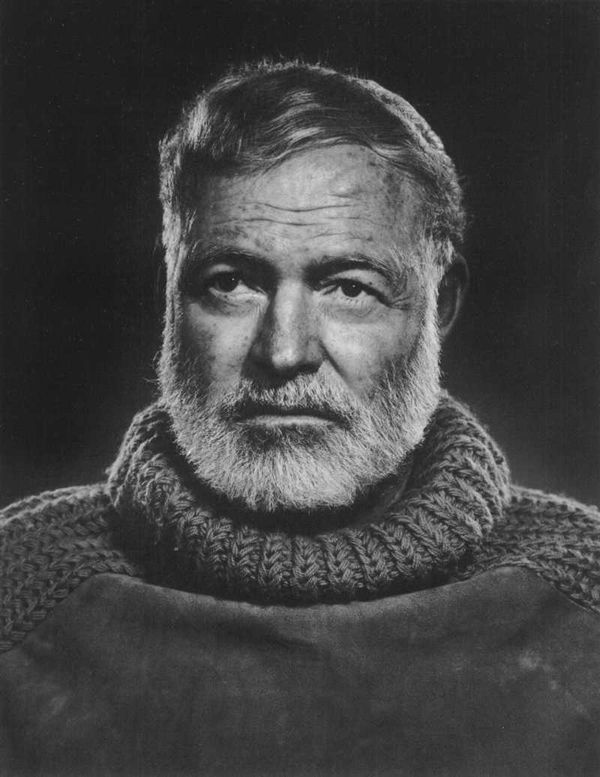Ernest Hemingway - Portraits by Yousuf Karsh
