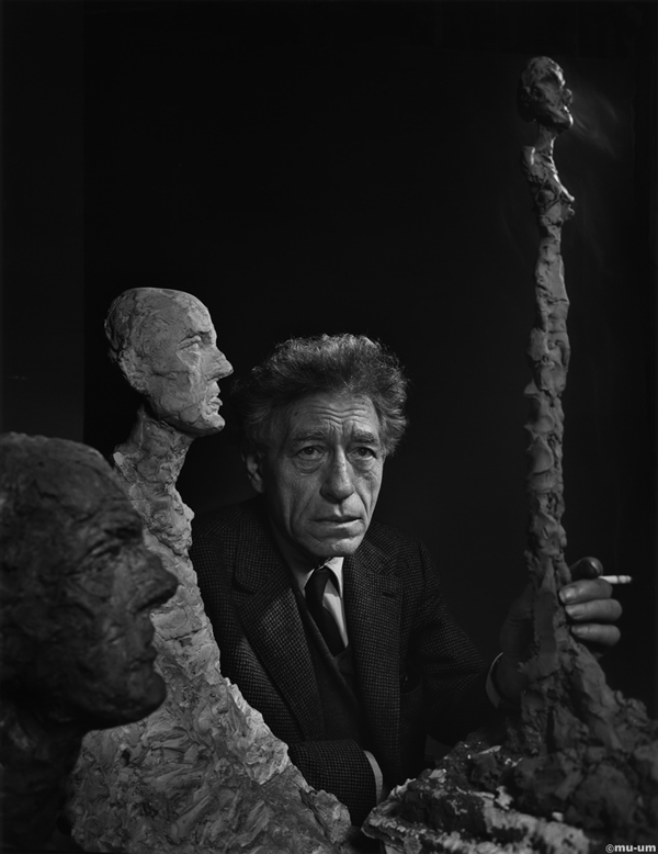 Alberto Giacometti - Retratos de Yousuf Karsh