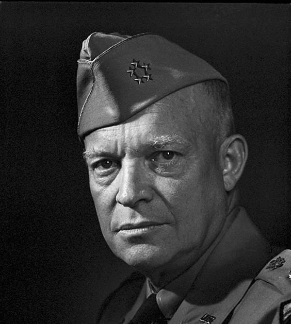 General Dwight Eisenhower - Portraits by Yousuf Karsh