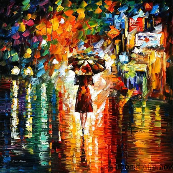 Rain Princess - 30 Inspirational Examples of Traditional Paintings
