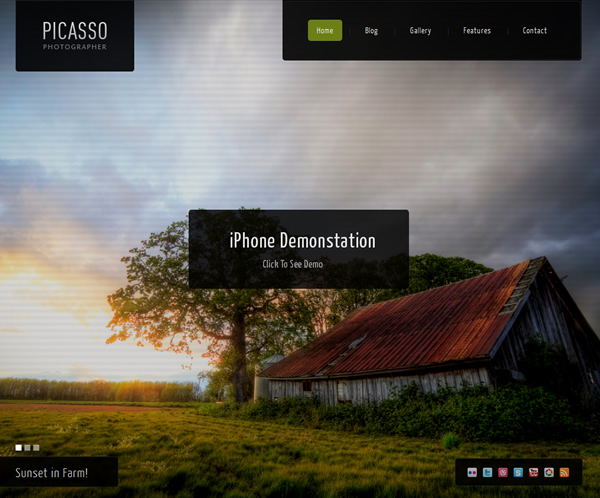 Picasso - Responsive Photography & Portfolio Theme