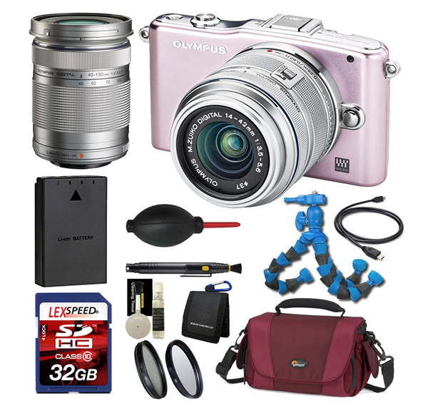 Olympus PEN Mini E-PM1 12.3 MP Digital Camera kit with 14-42mm II Lens 