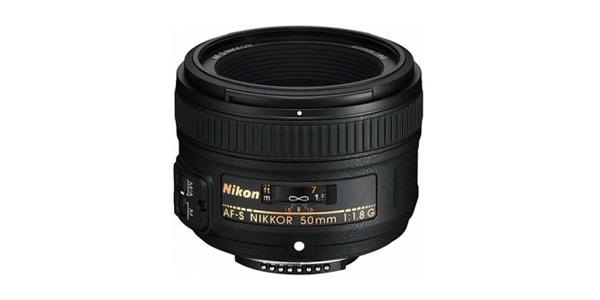 Nikon 50mm f/1.8G AF-S NIKKOR FX Lens for Nikon Digital SLR Cameras