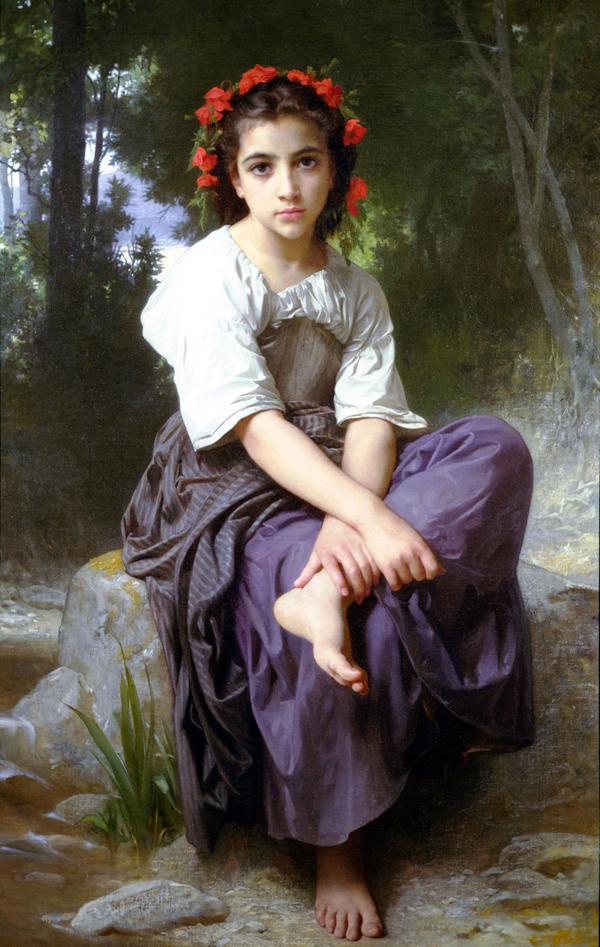 At the Edge of the Brook, 1875