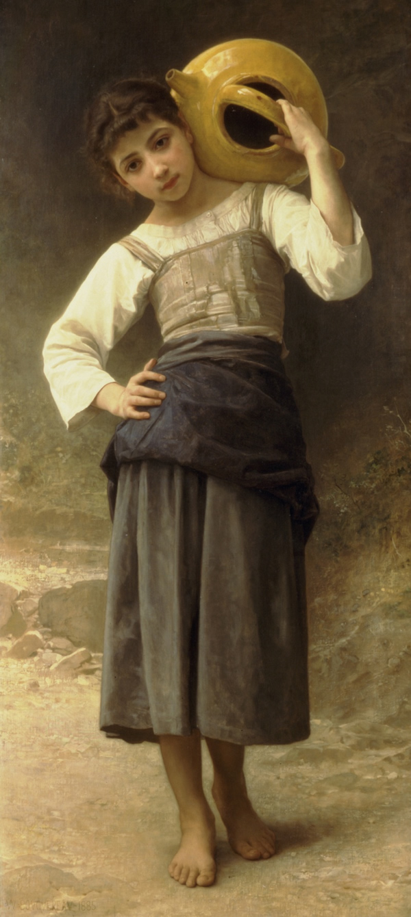 The Water Girl (Young Girl Going to the Spring), 1885