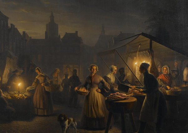 Classic Street Paintings By Petrus Van Schendel