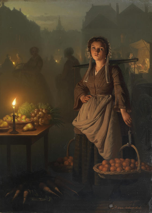 Classic Street Paintings By Petrus Van Schendel