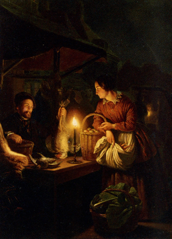 Classic Street Paintings By Petrus Van Schendel