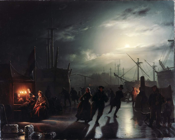 Classic Street Paintings By Petrus Van Schendel