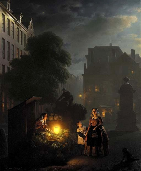 Classic Street Paintings By Petrus Van Schendel