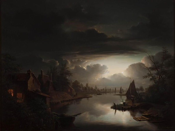 Classic Street Paintings By Petrus Van Schendel