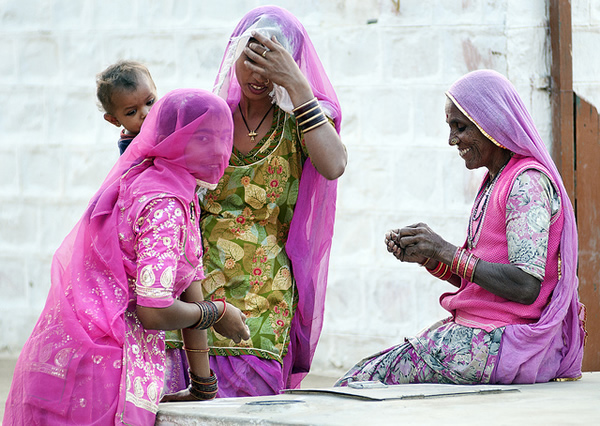 Village of khuri - Indian Color Street Photography